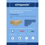 Miniatuur van Simpool 4 Easy - Houten ombouw voor zwembad