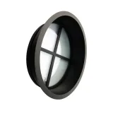 Miniatuur van Afwerkingsflens ossenoog voor houten wand