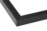 Miniatuur van Aluminium daktrim buitenhoek - Zwart