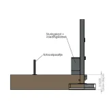Miniatuur van Automatische aluminium poort - 'Aldea' zwart