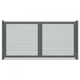 Miniatuur van Automatische aluminium poort - 'Rombus'