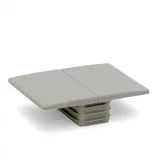Miniatuur van Aluminium Gleufpaal 'Alu-wood' - 48 mm
