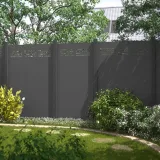 Miniatuur van Aluminium Tuinscherm - Leisteen