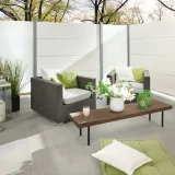 Miniatuur van Aluminium Tuinscherm 'XL' - Marmer