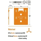 Miniatuur van B-fix Border clips - incl. schroeven