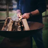 Miniatuur van BBQ Plancha Black - Gesloten - dia. 100 cm