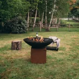 Miniatuur van BBQ Plancha Cortenstaal - Laag  - dia. 80 cm
