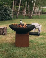 Miniatuur van BBQ Plancha Cortenstaal - Laag - dia. 100 cm