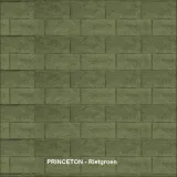 Miniatuur van Betonscherm kleurafwerking - Rietgroen