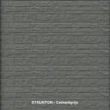 Miniatuur van Betonscherm kleurafwerking - Cementgrijs