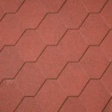 Miniatuur van Bitumen shingles rood - per 3 m²