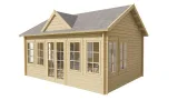 Miniatuur van Blokhut 'Clockhouse' - Vuren - 5,5 x 4 m