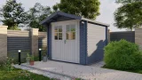 Miniatuur van Vuren blokhut 'Gitte' - 2,6 x 2,6 m