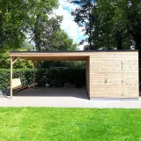 Miniatuur van Gebinte met overkapping - 4 meter diep