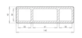 Miniatuur van Composiet latten WEO® Brise-Soleil - Cedar