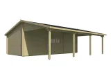 Miniatuur van Garage/Carport 'Berggren' - 7,65 x 8,3 m