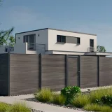 Miniatuur van Composiet Plankenscherm 'Premium' - Dark grey