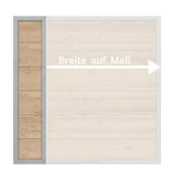 Miniatuur van Composiet Tuinscherm 'Alu-Design' - Zand