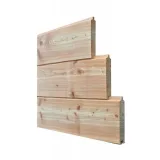 Miniatuur van Red Class Wood planchet - tandgroef
