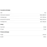 Miniatuur van Douglas Dubbele deur 6-ruits - Linksdraaiend