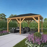 Miniatuur van Prieel 'Samos' - Douglas - 4,9 x 2,9 m