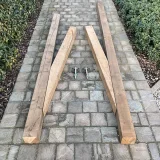 Miniatuur van Lot 202 - Eiken klaphek - 100 cm hoog