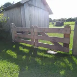 Miniatuur van Eiken plattelandshek