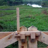 Miniatuur van Eiken plattelandshek