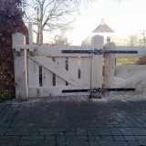Miniatuur van Eiken plattelandshek