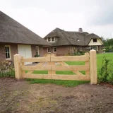 Miniatuur van Eiken plattelandshek