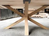 Miniatuur van Eiken massief tafelblad - recht