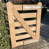 Miniatuur van Lot 201 - Eiken waterlandhek - 130 cm hoog