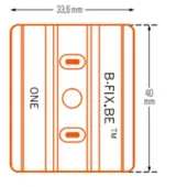 Miniatuur van B-fix one clips - incl. schroeven