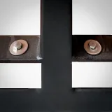 Miniatuur van Automatisch metalen poortkader - op funderingsframe