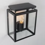 Miniatuur van Wandverlichting Glasgow - Zwart