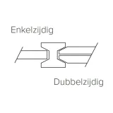 Miniatuur van Gleufpaal voor betonscherm - basiskleur grijsantraciet