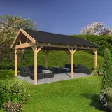 Miniatuur van Overkapping 'Hamar XL1' - Douglas - 6,75 x 4,45 m