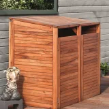 Miniatuur van Containerberging Dubbel - hardhout