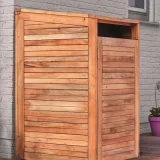 Miniatuur van Containerberging Enkel - Hardhout