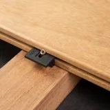 Miniatuur van Hardwood clips zwart - incl. schroeven