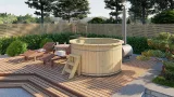Miniatuur van Hottub met externe kachel