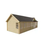 Miniatuur van Houten woning 'Big Lauren' - Vuren - 9,3 x 4 m