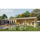 Miniatuur van Houten woning 'Letterkenny' - Vuren - 11,2 x 5,95 m