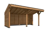 Miniatuur van Kapschuur 'Goor' - Douglas - 6 x 3,9 m