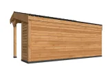Miniatuur van Kapschuur 'Goor' - Douglas - 6 x 3,9 m