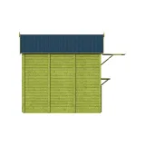 Miniatuur van Kiosk 'Santa' - Vuren - 3 x 2,5 m