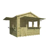Miniatuur van Kiosk 'Playa' - Vuren - 3 x 2,4 m