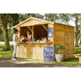 Miniatuur van Kiosk 'Santa' - Vuren - 3 x 2,5 m
