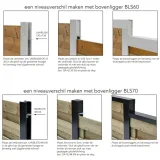 Miniatuur van L-Profiel 'Alu-wood'