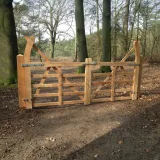 Miniatuur van Engelse boogpoort - Lariks / Douglas